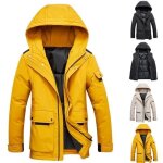 Manteau - caban - pardessus automne hiver hommes de grande taille � capuchon