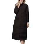 Manteau caban pardessus femme funmoon - poids lger packable - col pied de col - longueur vers le bas ...