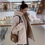 Manteau caban pardessus funmoon - mode féminine - coton - paddées - beige - adulte - femme Manteau caban pardessus funmoon - mode féminine - coton - paddées - beige - adulte - femme