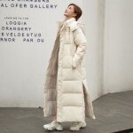Manteau caban pardessus hiver femme funmoon - manches longues poche  fermeture clair et capuche