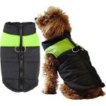 Manteau pour chien - pzcc - hiver impermable - tailles petit moyen grand - couleur noir