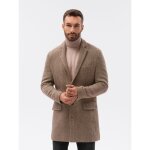 Manteau classique - ombre - pour homme - marron