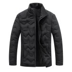 Manteau en coton pour hommes - marque inconnue - doudoune matelassée - couleur noire - chaud pour lhiver ... Manteau en coton pour hommes - marque inconnue - doudoune matelassée - couleur noire - chaud pour lhiver ...