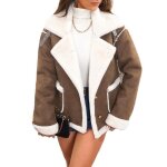 Manteau dautomne et dhiver pour femmes - vitata - revers épais - décontracté - mode Manteau dautomne et dhiver pour femmes - vitata - revers épais - décontracté - mode