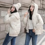 Manteau dhiver chaud  capuchon pour femme - funmoon - caban - pardessus