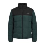 Manteau dhiver - jack & jones - ben square - veste chaude - col montant - coupe - vent