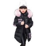 Manteau enfant fille épaisse long hiver Manteau enfant fille épaisse long hiver