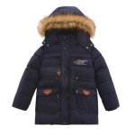 Doudoune capuche mtowsuc m2 manteau enfant garon hiver pais doudoune capuche veste blouson