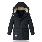Manteau enfant garçon - insfity - capuche amovible - duvet de canard - fermeture Éclair Manteau enfant garçon - insfity - capuche amovible - duvet de canard - fermeture Éclair