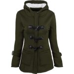 Manteau femme de marque mi - longue à capuche manteau épaississant manteau femme slim duffle coat femmevert ... Manteau femme de marque mi - longue à capuche manteau épaississant manteau femme slim duffle coat femmevert ...