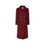 Manteau femme pepe jeans madison - burgundy red - l