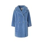 Manteau femme pepe jeans ruby - peau de mouton - steel blue - l - matériaux recyclés Manteau femme pepe jeans ruby - peau de mouton - steel blue - l - matériaux recyclés