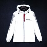 Manteau - harajuku - veste rflchissante - coupe - vent - mixte - gris