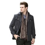 Manteau hommemanteau homme hiver en mélange de laine australiennerétro classique manteau homme habillé ... Manteau hommemanteau homme hiver en mélange de laine australiennerétro classique manteau homme habillé ...