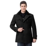 Manteau hommemanteau homme hiver en mlange de laine australiennertro classique manteau homme habill ...