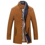 Manteau hommes laine hiver chaud trench - coat caban élégant blouson parka veste regular xd618 marron ... Manteau hommes laine hiver chaud trench - coat caban élégant blouson parka veste regular xd618 marron ...