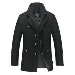 Manteau hommes slim fit hiver zipper trench doudoune veste en laine décontractée avec multi poches m28c1 ... Manteau hommes slim fit hiver zipper trench doudoune veste en laine décontractée avec multi poches m28c1 ...