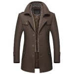 Manteau en laine homme xl