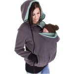 Manteau maternit violet - funmoon - bb transporteur - hiver - paissi