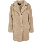 Manteau oversized sherpa - urban classics ladies - beige - femme