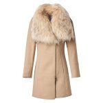 Manteau the reimagined wool coat with fur - salsa