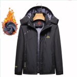 Manteau de ski femme - insfity - noir - impermable - coupe - vent - polaire double - noir
