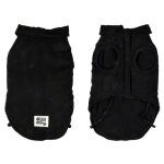 Manteau en velours ctelet avec doublure polaire - noir - taille m (35 cm)