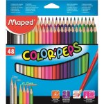 Maped bo�te carton de 48 crayons de couleur colorpeps