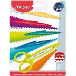 Maped ciseaux cranteurs coloris assorits