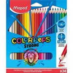 Crayons de couleur - maped - strong colorpeps - 24 crayons - ultra - r�sistants - ergonomiques