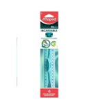 Maped - double d�cim�tre incassable - r�gle 20 cm pour l�cole - bleu