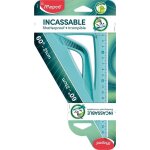 Maped - equerre 60 / 21 cm incassable - equerre incassable pour lcole - bleu