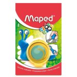 Maped - gomme bleue croc croc mallable - fort pouvoir deffaage - boite de protection en forme descargot ...