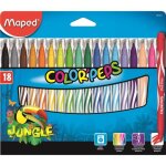 Feutres - maped - jungle - 18 feutres - multicolore - pour enfants  partir de 3 ans