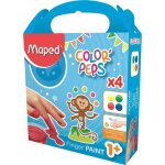 Maped pots de peinture au doigt - 4 x 80 g