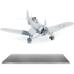 Maquette avion corsair f4u - mtal - metal earth - 14 ans et plus - enfant