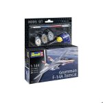 Maquette avion : model set grumman f - 14a tomcat