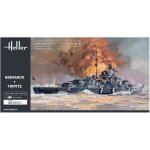 Heller - maquette bateau bismarck + tirpitz twinset heller 85078 1 / 400�me maquette char promo - ref ...