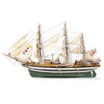 Maquette bateau en bois : amerigo vespucci