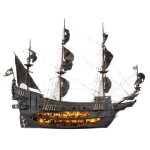 Maquette bateau en bois : flying dutchman
