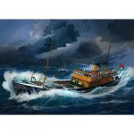 Maquette de bateau de pche en plastique - revell 1:142 - northsea fishing trawler