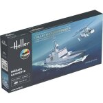 Maquette bateau - heller - fr�gate la fayette - 1:400 - 95 pi�ces - � partir de 15 ans