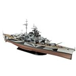 Maquette de bateau tirpitz - revell - niveau 5 professionnel - plastique - gris