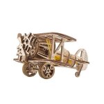 Maquette en bois : mini biplan