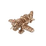 Maquette en bois - ugears - avion frelon fou - 354 pièces - temps de montage 8h - coloris unique Maquette en bois - ugears - avion frelon fou - 354 pièces - temps de montage 8h - coloris unique