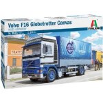 Italeri - maquette camion volvo f16 globetrotter canvas truck with elevator italeri3945 1:24 maquette ...