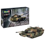 Maquette de char m1a2 abrams - revell - 1:72 - plastique - vert - 14 ans et plus - adulte - mixte