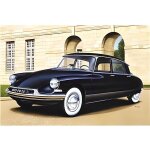 Maquette citro�n ds 19 - heller - blanc - gar�on - enfant - 15 ans