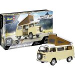 Maquette � construire - revell - click system - vw t2 camper - sans colle - pi�ces pr� - peintes