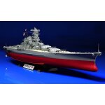 Maquette - cuirass japonais yamato - tamiya - 1 / 350 - 73 cm - gris - garon - adulte